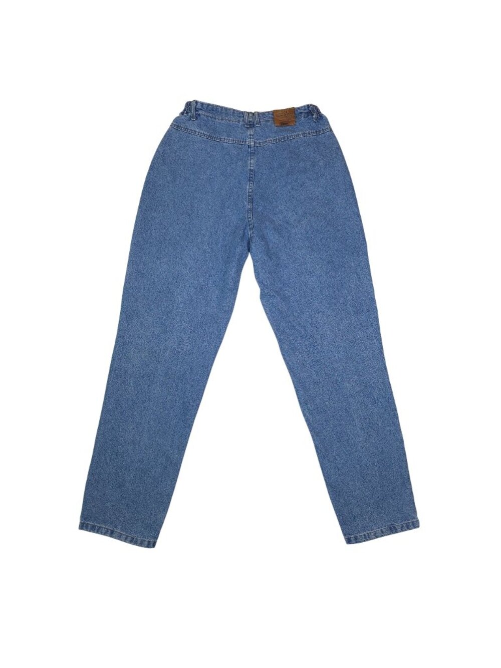 Vintage Lee Original Jeans High Waist Size 14M Elastic Side Waist Tapered Pants